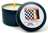 Racing Fuel Hi Octane Aroma Man Cave Soy Candle - Choose Size