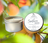 Southern Grove Luxury Soy Candle | Hand Poured | Zero Waste & Reusable | Minimalistic | Gift for Friend | 6 oz - Earth's Own Bath & Body