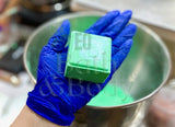 Eucalyptus Mint Square Foaming Bath Bombs | Made with Organic Moringa Oil & Shea Butter | Gift | Stocking Stuffer | Vegan | 2 Pack